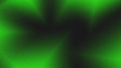 Colourful Gradient Texture – Grainy Blurry Abstract Background with Pixelated Noise in Green. Vintage Style for Design, Futuristic Design, Branding, Visual Effects, Banner, Poster, Copy Space