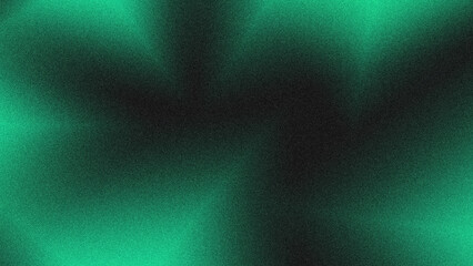Colourful Gradient Texture – Grainy Blurry Abstract Background with Pixelated Noise in Green. Vintage Style for Design, Futuristic Design, Branding, Visual Effects, Banner, Poster, Copy Space