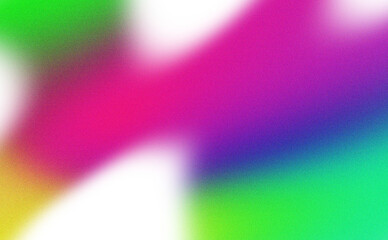 Vibrant abstract gradient with neon hues blending and shimmering softly across the frame