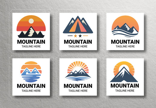 Travel And Adventure Badge Design Layout