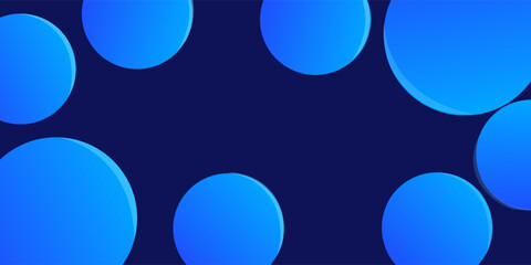 Abstract Blue Gradient Background Design Vector Template Backgrounds