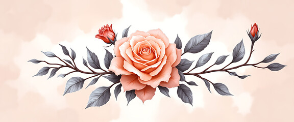 Luxury floral wallpaper featuring 3D embossed blossoms with gold, silver, and marble textures, elegant botanical mural in rich colors, abstract illustration for art prints, seamless 4K decorative back