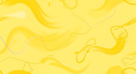 Abstract yellow wavy background