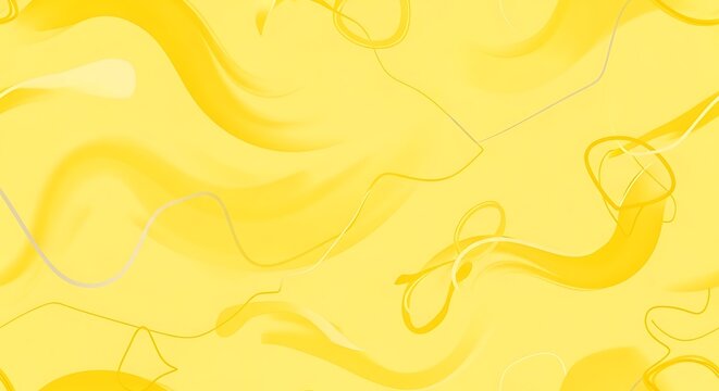 Abstract yellow wavy background