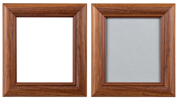  Photo Frame Mockup Set (Blank & Placeholder) isolated on transparent background