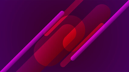 ILLUSTRATION ABSTRACT BACKGROUND WITH DIAGONAL GEOMETRIC SHAPES GRADIENT PURPLE PINK COLOR DESIGN VECTOR TEMPLATE GOOD FOR MODERN WEBSITE, WALLPAPER, COVER DESIGN