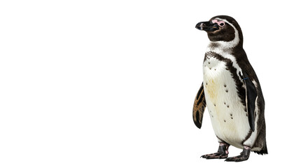 Naklejka premium Penguin with transparent png background