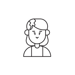 Woman Icon Illustration
