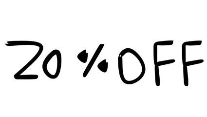 20% off offer