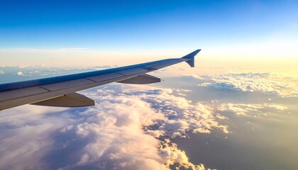 Fototapeta premium wing of airplane