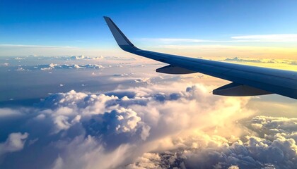 Fototapeta premium wing of airplane