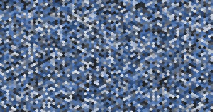 Sci-Fi Hexagonal Grid Digital Loop