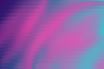 Neon Pink Cyan Horizontal Motion Lines Gradient Abstract Background