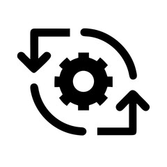 Reinforcement Icon Set – Artificial Intelligence, Machine Learning, Training, Feedback, Adaptive, Digital, Future