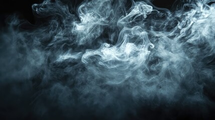 Abstract smoke creating a textured ethereal spooky background