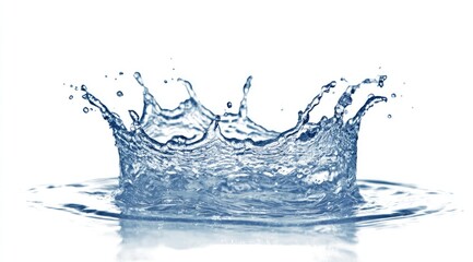 Water splash crown