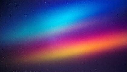 Fototapeta premium Colorful Digital Grain Backdrop Rough Blurred Neon Noise Vintage Feel Grain Vintage