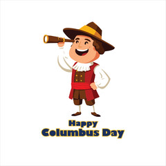 Columbus Day T-Shirt Design | American Heritage Graphic Tee for Columbus Day Celebration