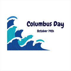 Columbus Day T-Shirt Design | American Heritage Graphic Tee for Columbus Day Celebration