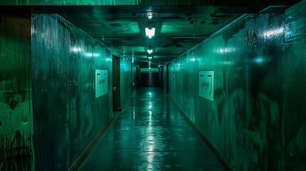 Player entrance tunnels from locker rooms to football field