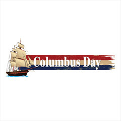 Columbus Day T-Shirt Design | American Heritage Graphic Tee for Columbus Day Celebration