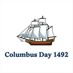 Columbus Day T-Shirt Design | American Heritage Graphic Tee for Columbus Day Celebration
