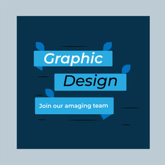 We are hiring job vacancy social media banner design.