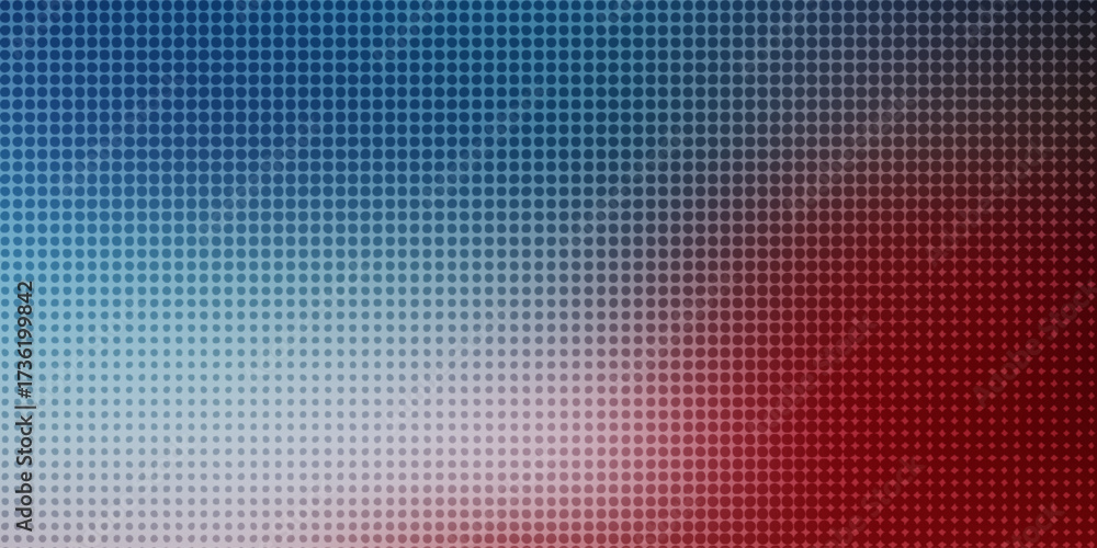 Canvas Prints abstract gradient background with red blue and white blur, soft grain texture for modern banner, pos