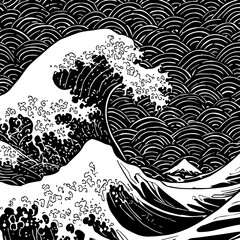 Abstract geometric composition with vibrant color palette