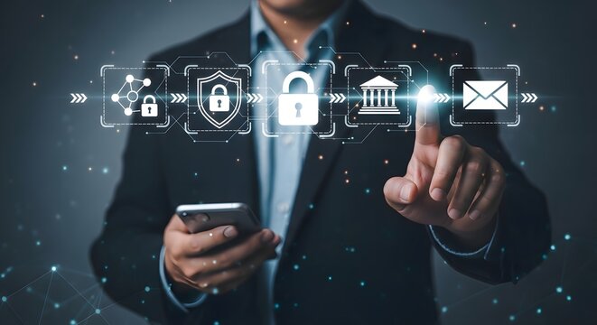 Understanding cybersecurity protection and data privacy for secure online banking and email access