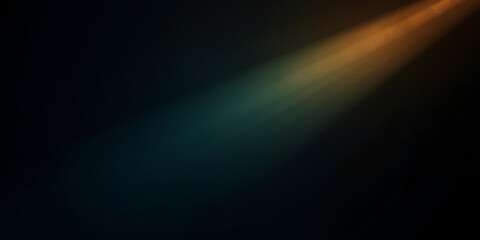 A dark abstract background showcases a soft gradient light beam crossing diagonally.