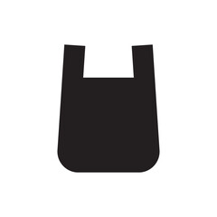 Disposable Plastic Shopping Bag Pollution Solid Icon