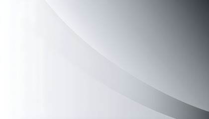 Abstract background with a smooth gradient from white to dark grey and subtle curved lines.