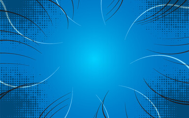 Pop art comic book cartoon magazine cover. Vector halftone illustration. Vintage background for comic superhero text, speech bubble, message.eps10