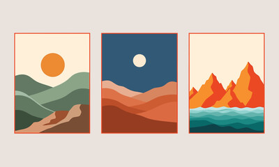 Abstract Landscape Art Prints