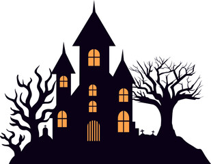 Happy Halloween,  Haunted house