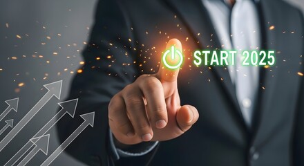 Start business growth strategy and plan for future success in the year of two thousand twenty five