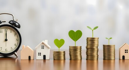 Understanding real estate investment: time, money, house, and growth with financial planning