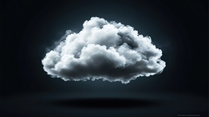 A cloud illustration representing digital technology services