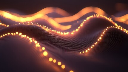 Abstract 3D network data visualization in a digital environment