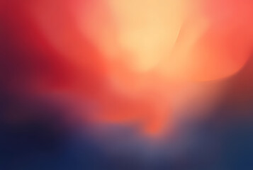 Abstract 4K background featuring smooth gradients of vibrant different color blends, soft blur with luminous shimmer, artistic noise grain particles, glowing minimalist textures, modern futuristic 