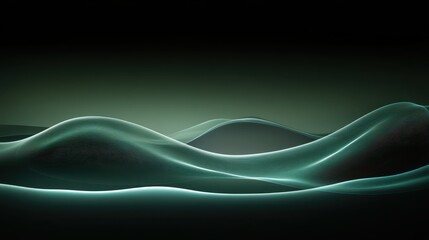 Abstract wave illustration representing virtualization technology