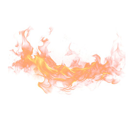 Realistic fire flames isolated PNG on transparent background, burning flame effect for hot design, energy, heat, explosion, bonfire decoration, fiery element, light effect, glowing fire art