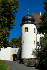 Schloss in Unteraufse&szlig; in der Fr&auml;nkischen Schweiz