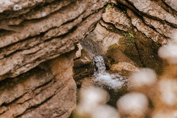 Panorama of Rosomaca Pots Canyon in Balkan Mountains