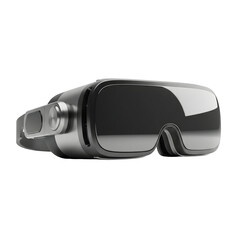 Modern virtual reality headset, innovative device for immersive experiences