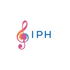 IPG “Creative music logo with human silhouettes and treble clef in gradient colors, IPG Later Logo, modern artistic design isolated on white background” 

IPG music logo, IPG treble clef, human IPG si