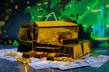 Gold price fluctuation creates opportunities in a bullish market trend.