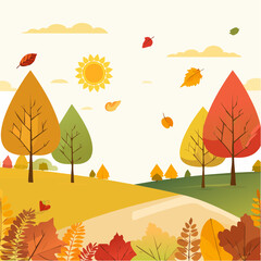 Backgrounds outdoors autumn nature.