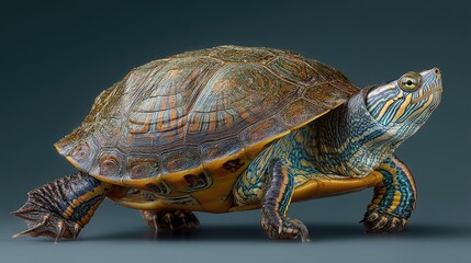 Fototapeta premium Wild reptiles with shell patterns